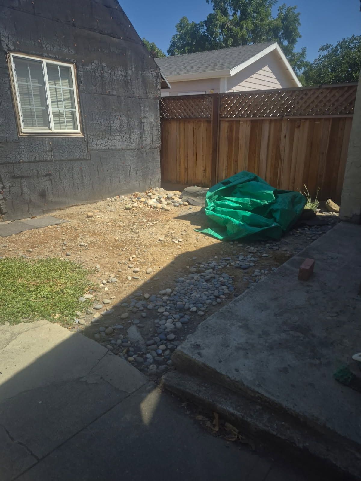 Efficient Junk Removal Transforms Campbell Backyard image
