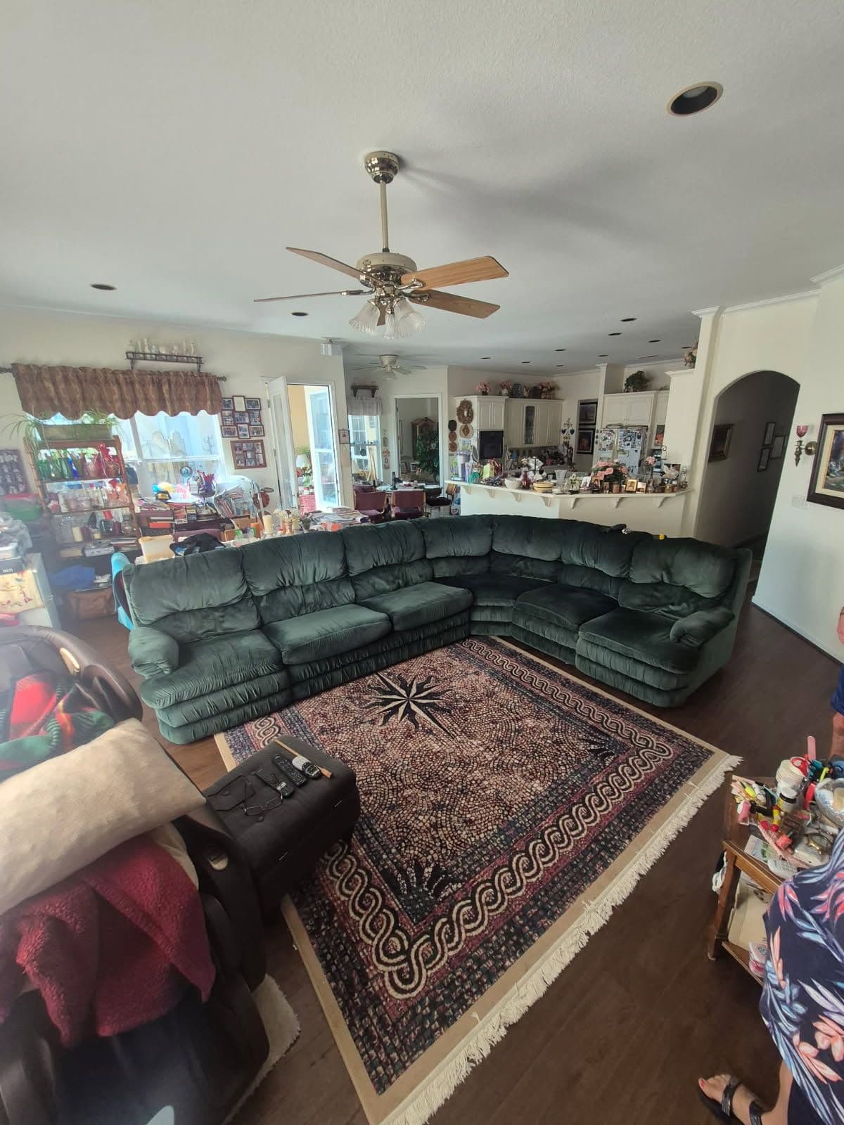 Gallery photos for Efficient Rug Removal in Gilroy Living Room: Image #1