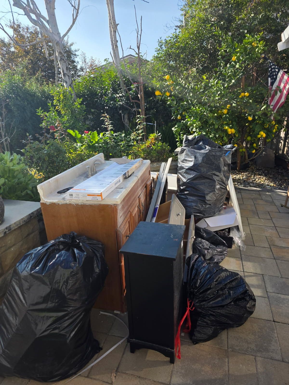 Gallery photos for Patio Cleanup Project in Morgan Hill: Image #1
