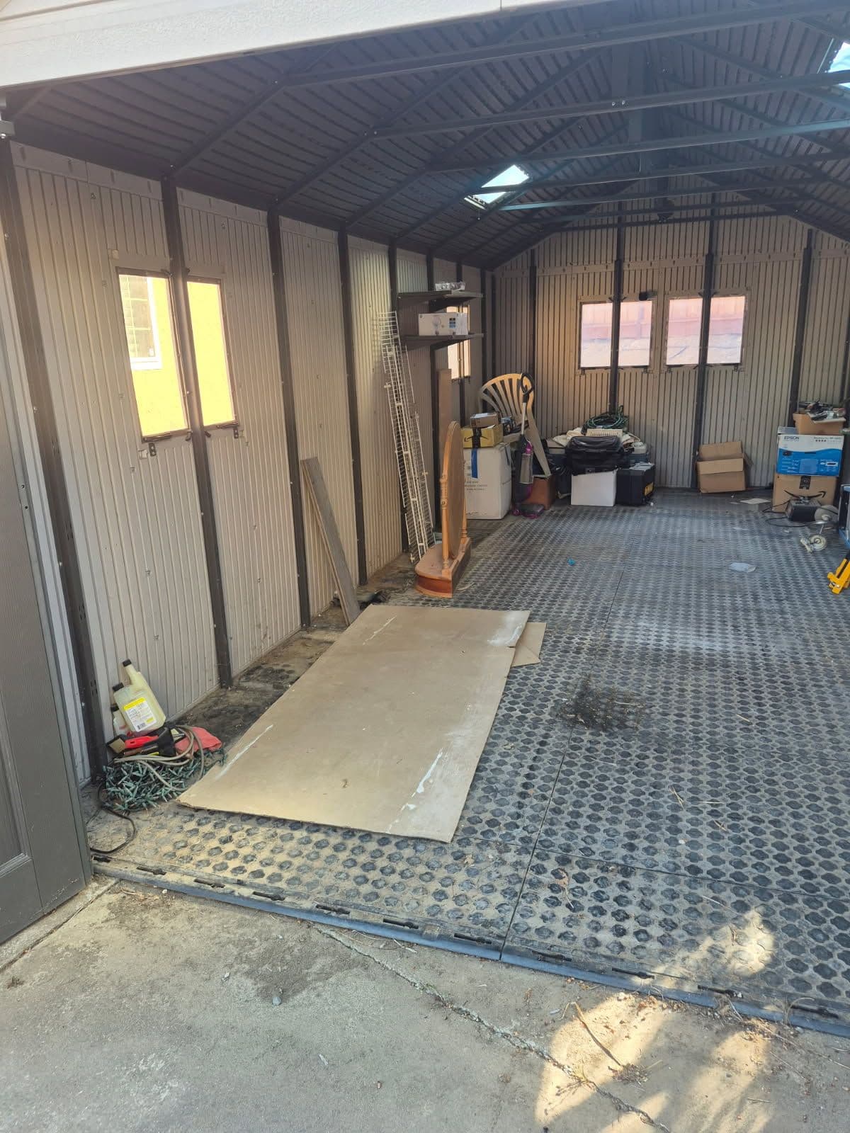 Gallery photos for Efficient Shed Cleanout Reclaims Your Space: Image #1