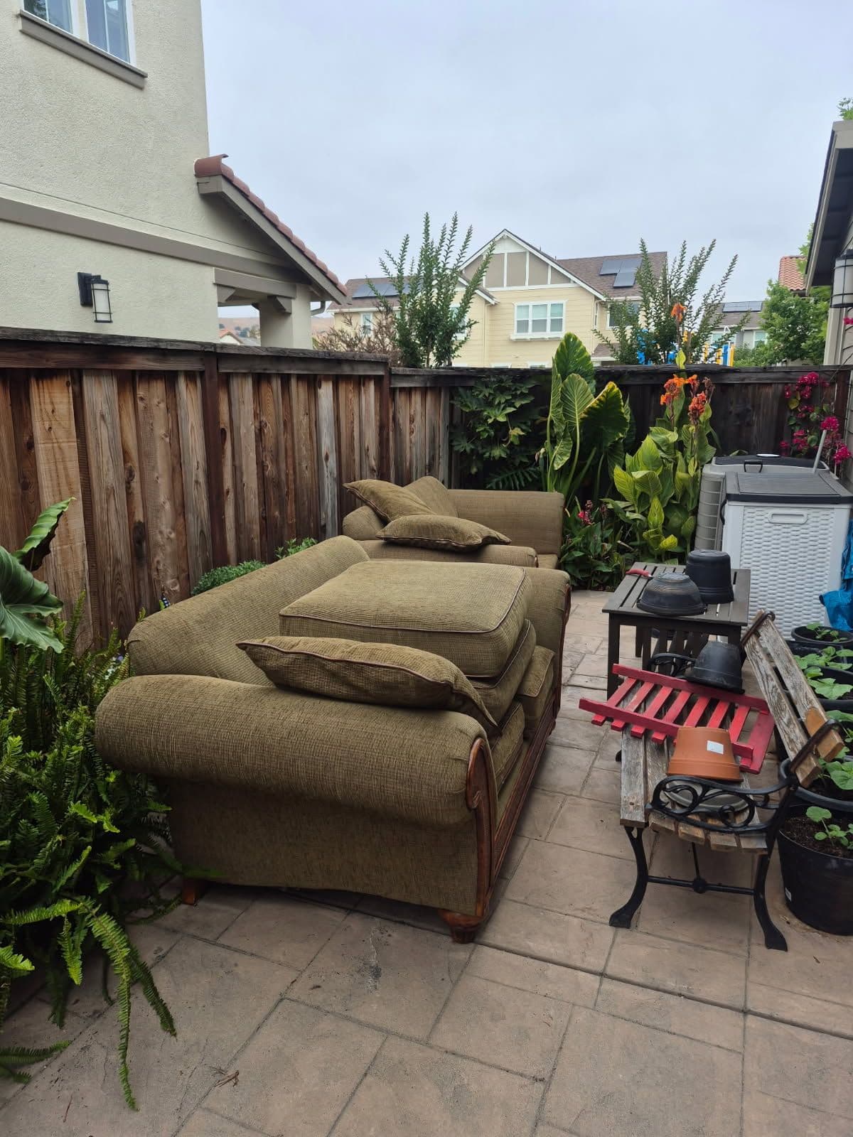 Gallery photos for Transform Your Patio with Expert Couch Removal: Image #1